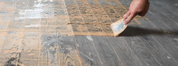 Refinishing of wood flooring